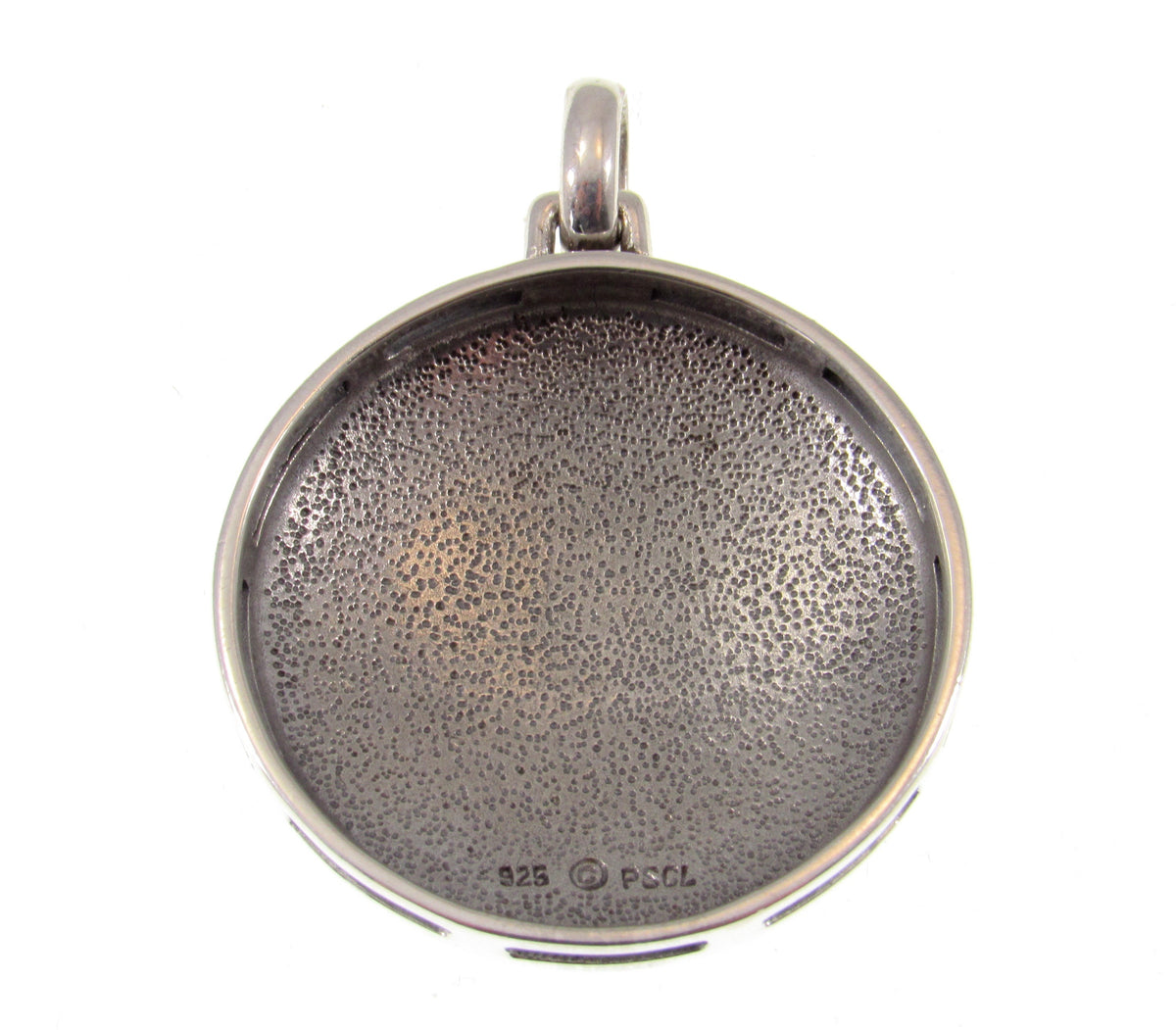 Solid 925 Sterling Silver I Ching Pendant, Magic Feng Shui Longevity & Prosperity Amulet