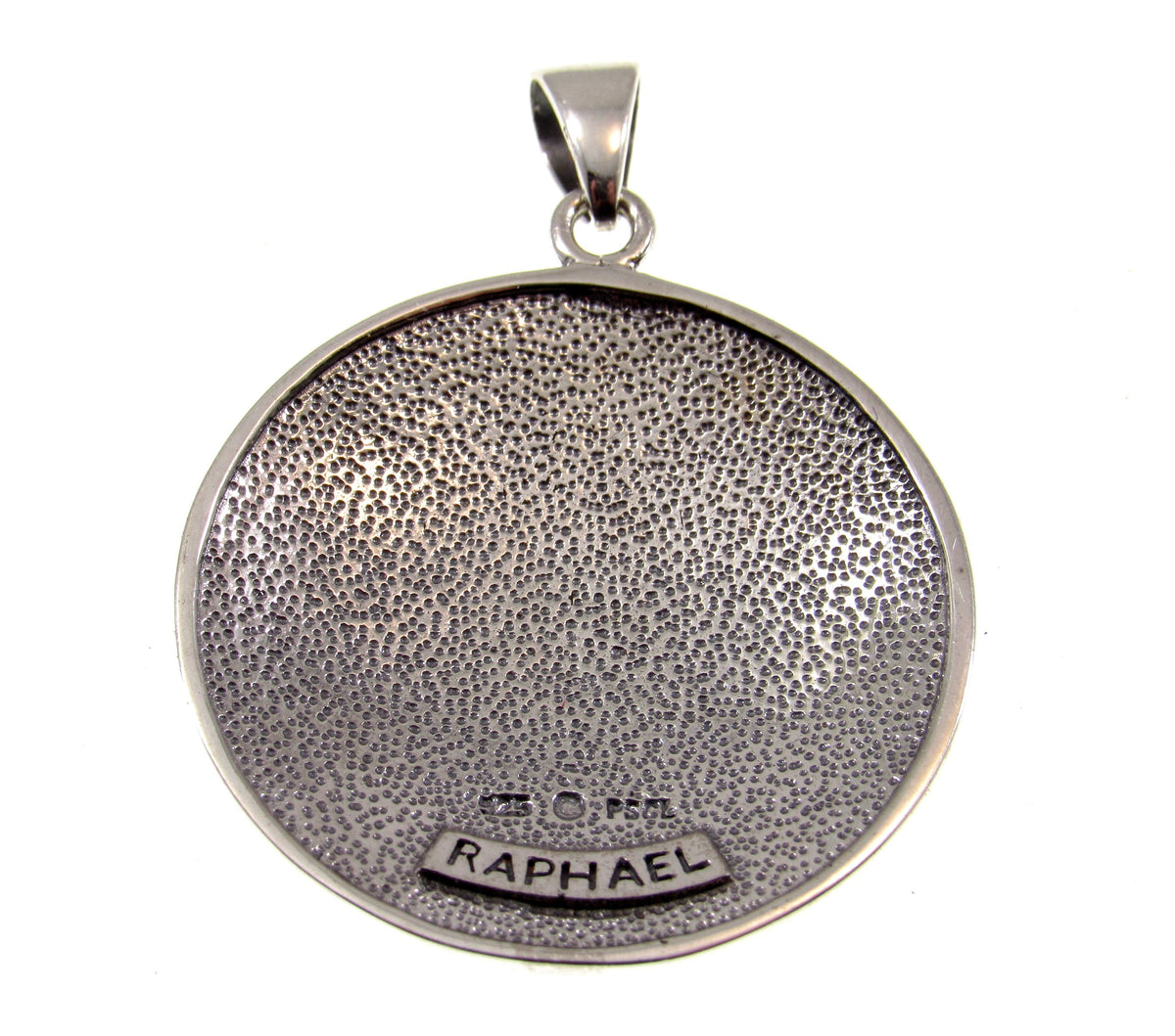 Sigil of the Archangel Raphael Seal of King Solomon Handcrafted Solid 925 Sterling Silver Pendant, Invoke the Spirit Talisman
