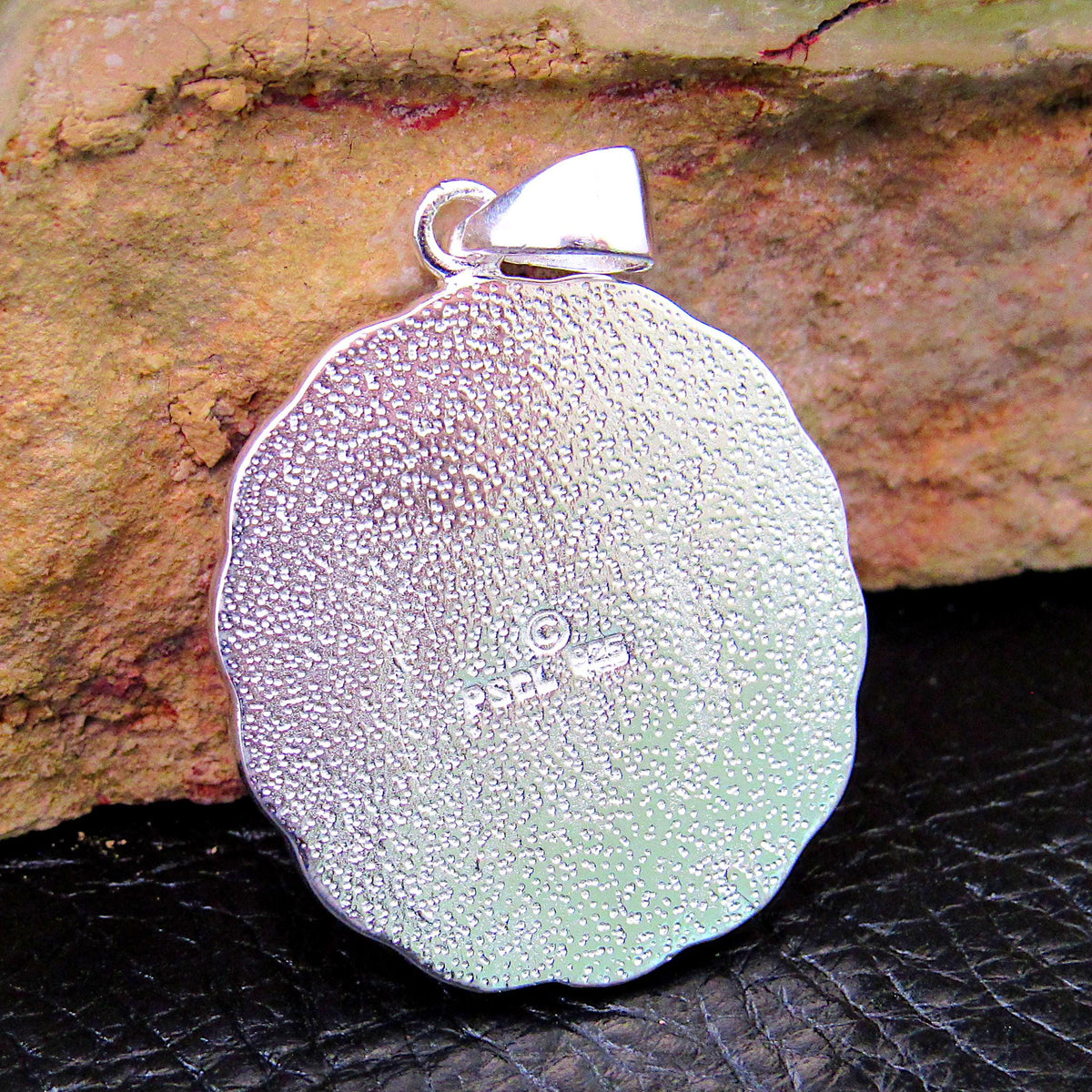 Solid 925 Sterling Silver Nile River Goddess Pendant, 3-Tone Celtic Egyptian Goddess Necklace Amulet, 14k Gold Accents