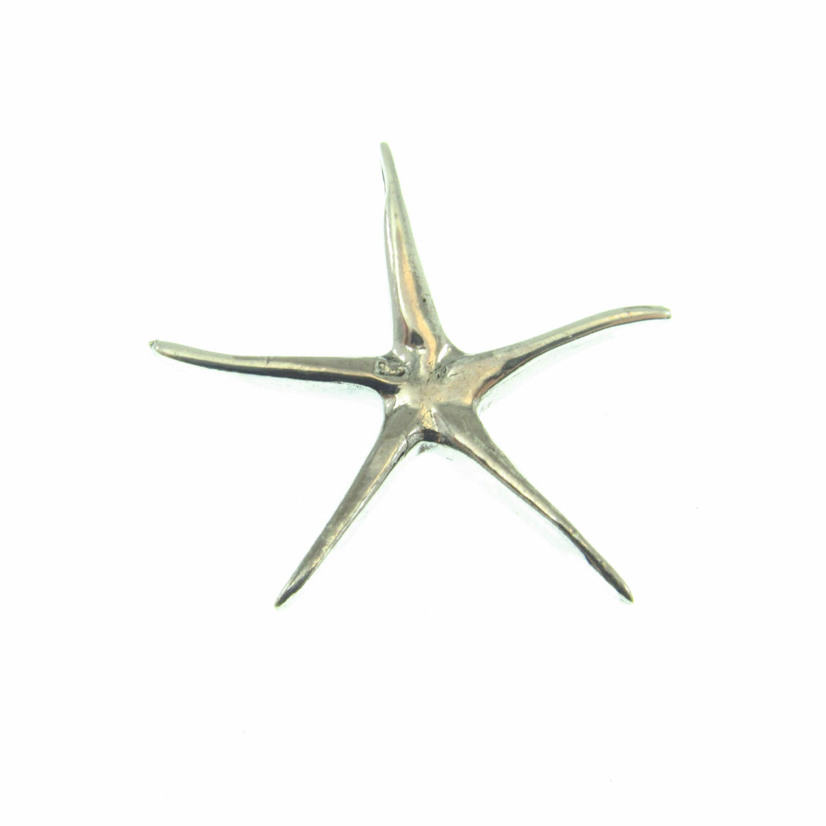 925 Starfish Slide Pendant – Solid Sterling Silver Ocean Inspired Jewelry - Beach Lover Gift