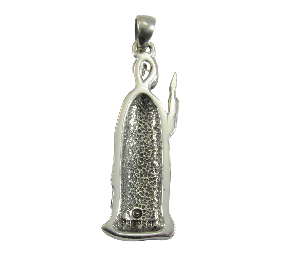 Solid 925 Sterling Silver Roman Goddess Minerva Pendant, Greek Goddess Athena Pendant, Handcrafted Ancient Mythology Jewelry