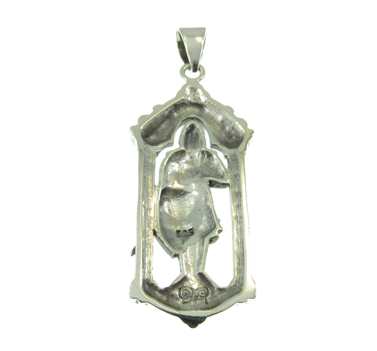 Solid 925 Sterling Silver Knight of the Temple Pendant, Templar Symbol, Freemason Jewelry, Handcrafted Illuminati Occult Sculpture