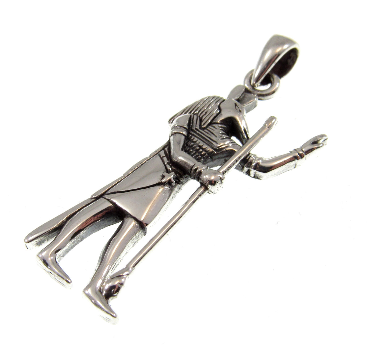 Solid 925 Sterling Silver Ancient Egyptian God SET Pendant, God of Chaos, Creator of Oases, Deity of Storms and War