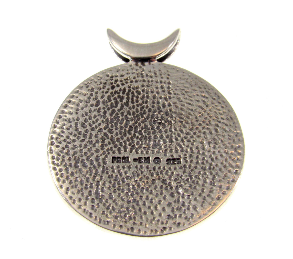 Solid 925 Sterling Silver Wiccan Ritual Tools Pendant, Pentacle Athame Chalice Pagan Amulet