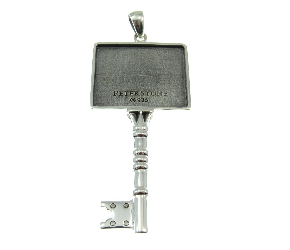 Solid 925 Sterling Silver King Solomon Key Pendant, Kabbalah Protection Talisman, Seal Amulet