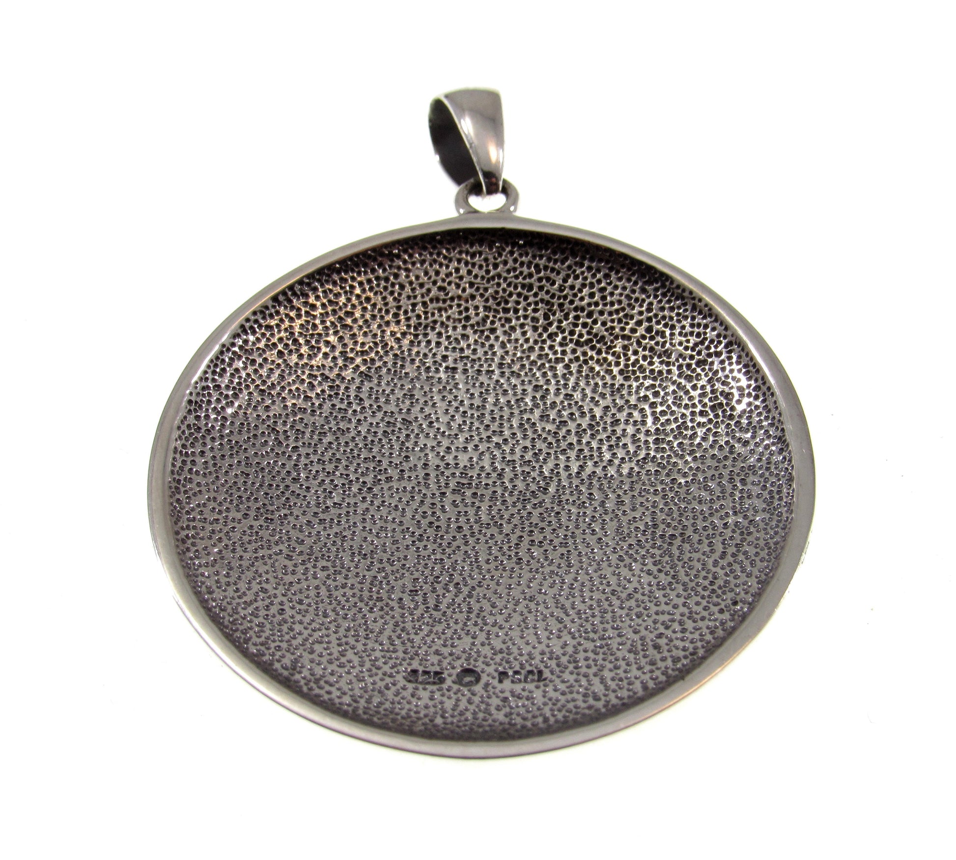 Solid 925 Sterling Silver Solomon’s Seal Pendant – Celestial Circle of Consecration Talisman, Pagan Jewelry