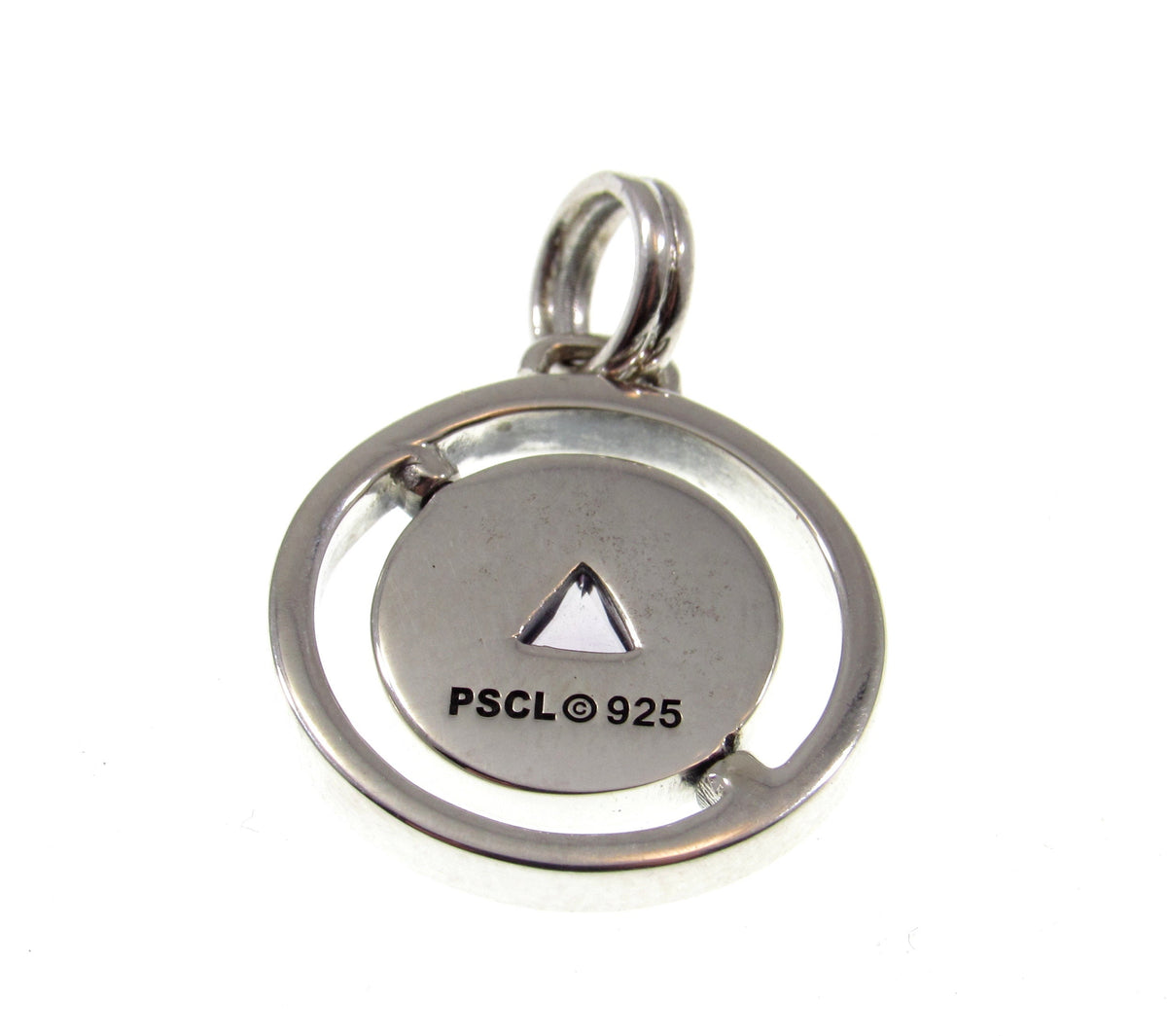 Solid 925 Sterling Silver AA Recovery Pendant with Amethyst, Recovery Anniversary Jewelry
