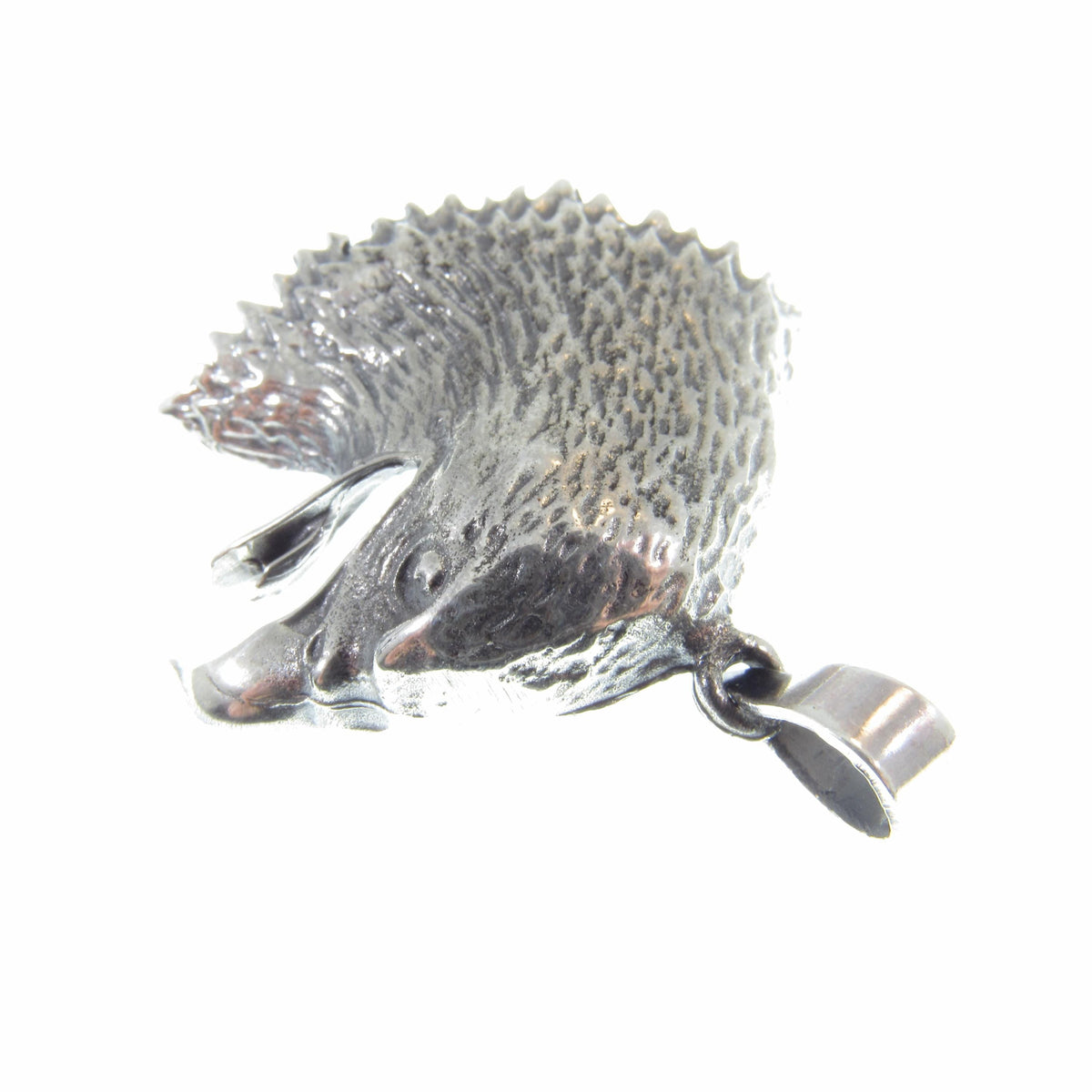 Solid 925 Sterling Silver Eagle Head Pendant – Handcrafted Bald Eagle Charm - Gift for Men & Women – Nature and Wildlife Jewelry