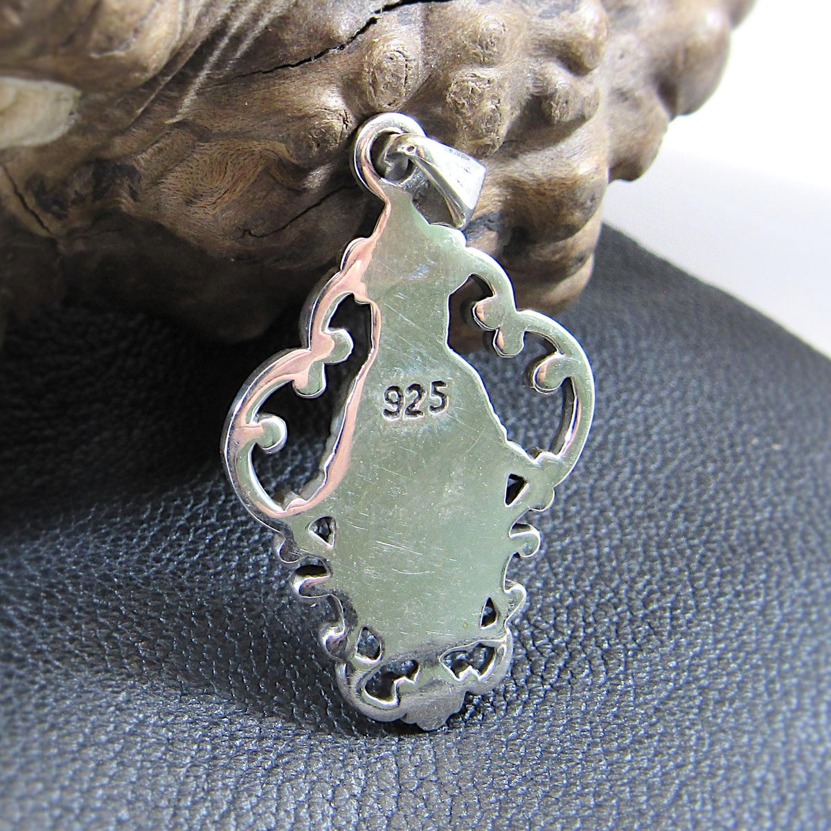Solid 925 Sterling Silver Virgin Mary Pendant, Miraculous Medal Necklace, Catholic Jewelry, Christian Faith Gift, Religious Protection Charm