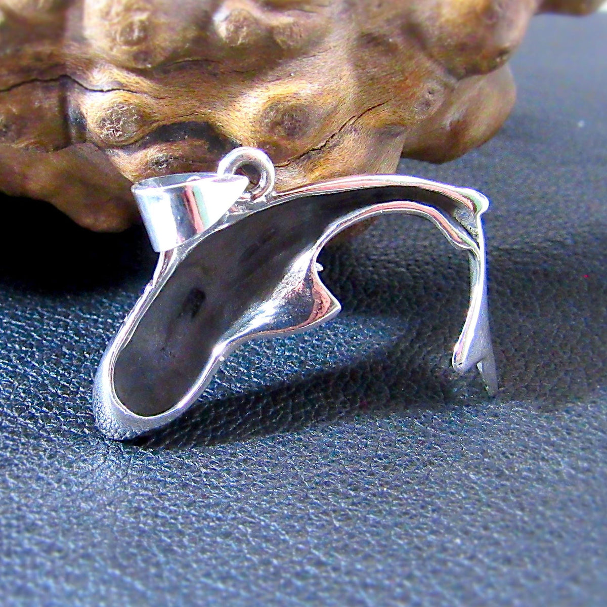 Solid 925 Sterling Silver Hammerhead Shark Pendant – Handcrafted Ocean Jewelry for Men / Women – Sea Lover Gift & Sailorcore Necklace Charm
