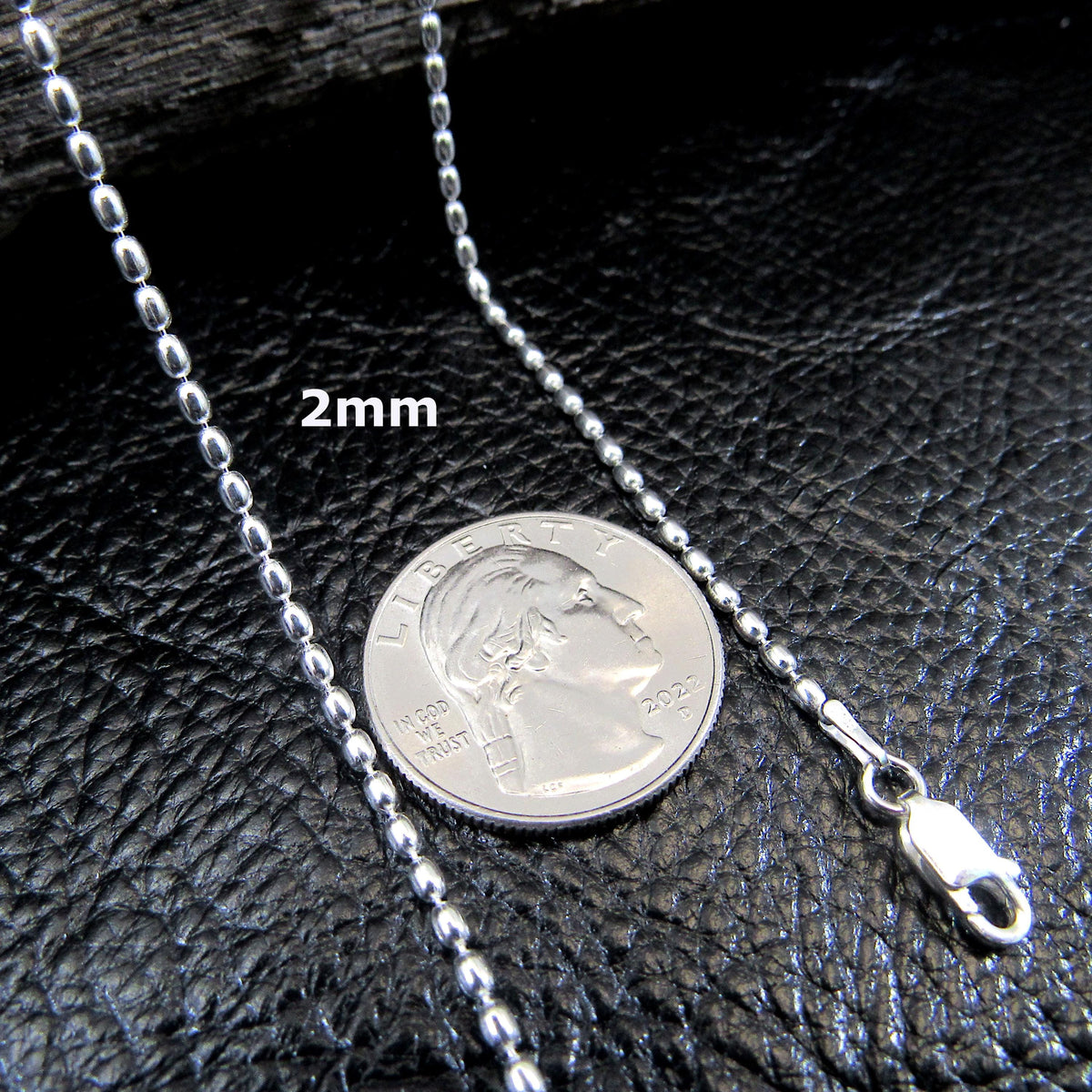 Solid 925 Sterling Silver Oval Bead Chain, Italian Rice Bead Necklace or Bracelet, Unisex Stacking and Layering Jewelry, 2mm-6mm, 8"-36"