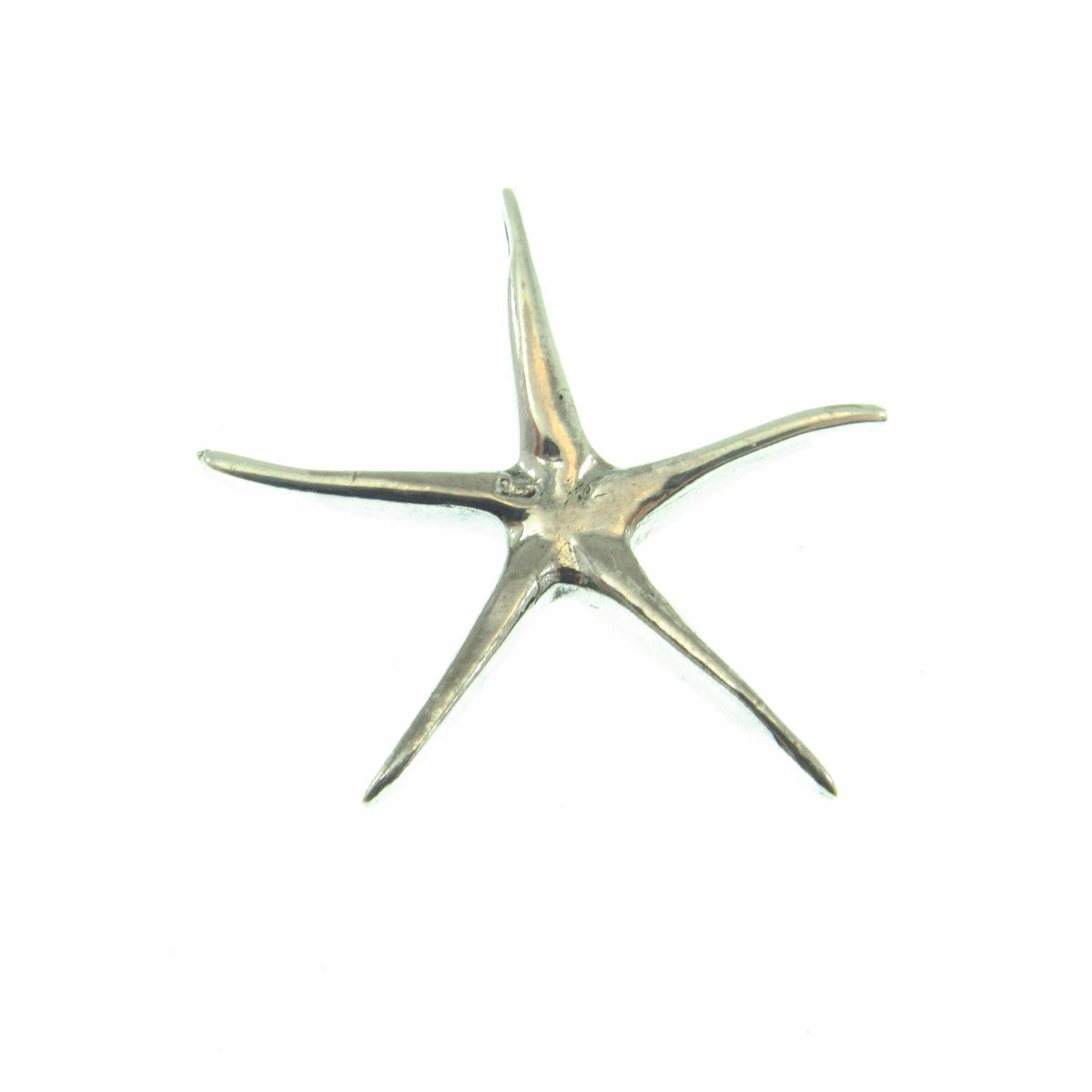 925 Starfish Slide Pendant – Solid Sterling Silver Ocean Inspired Jewelry - Beach Lover Gift