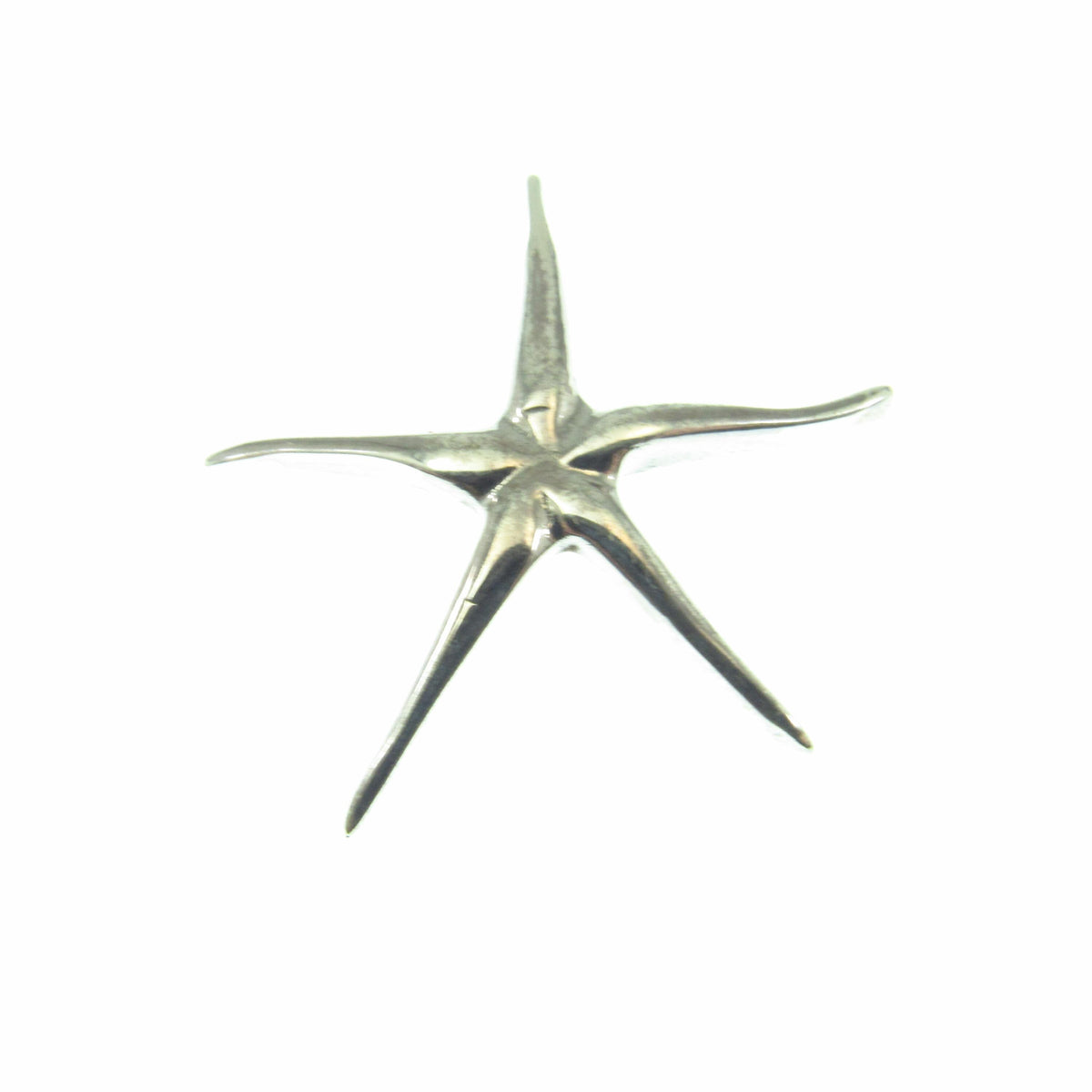 925 Starfish Slide Pendant – Solid Sterling Silver Ocean Inspired Jewelry - Beach Lover Gift