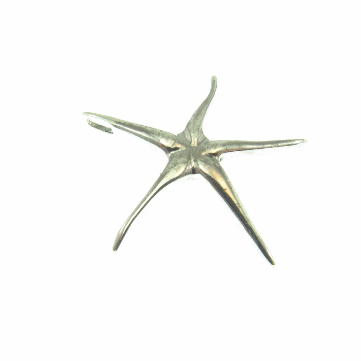 925 Starfish Slide Pendant – Solid Sterling Silver Ocean Inspired Jewelry - Beach Lover Gift