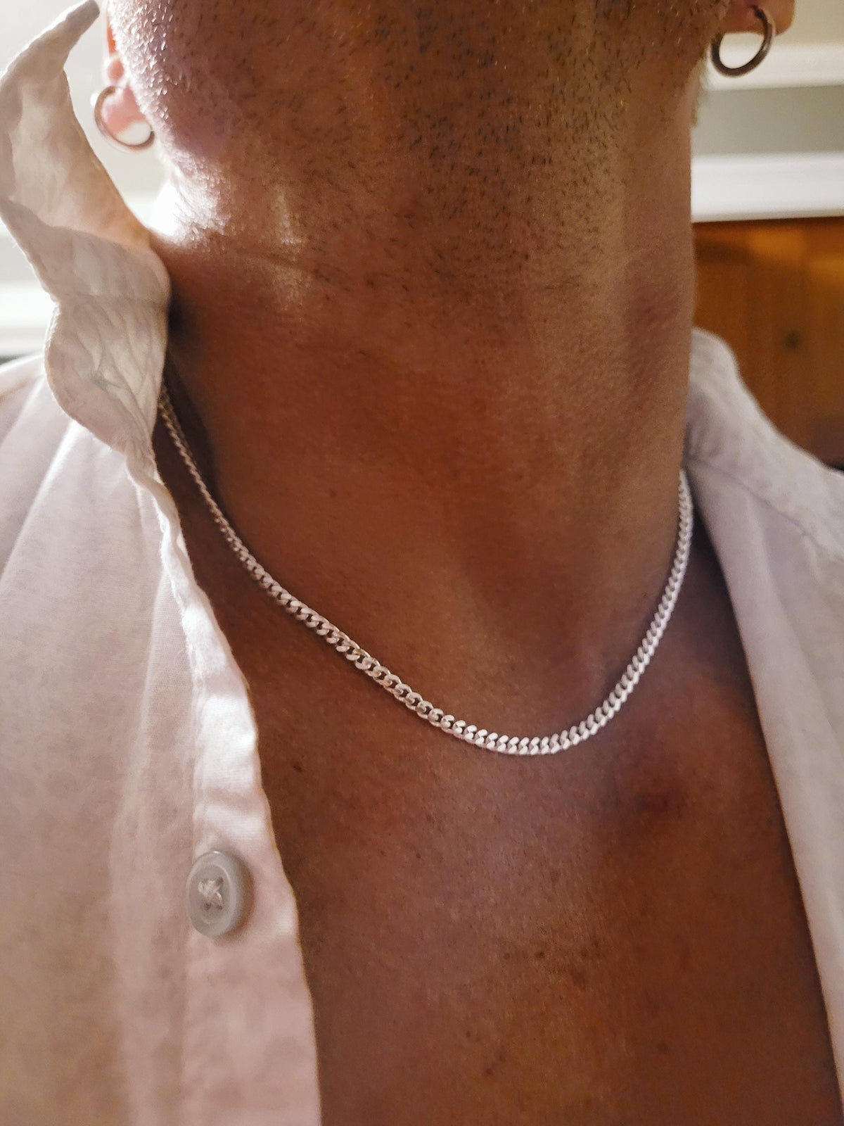 Solid 925 Sterling Silver Miami Cuban Link Chain – Italian Necklace or Bracelet – 3.5mm–9.2mm, 7"-30" Inches, Heavy Cuban Chain for Men