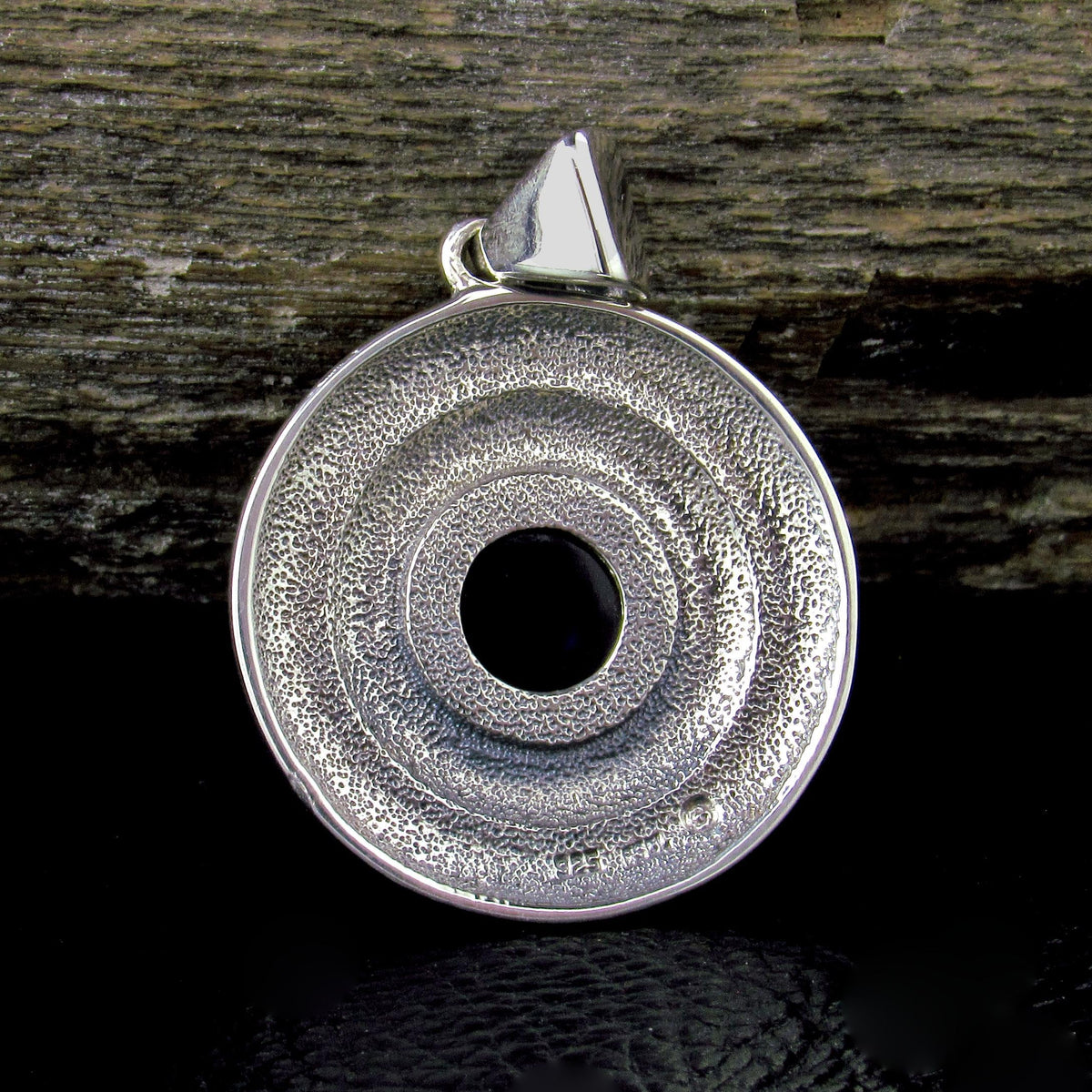Solid 925 Sterling Silver Wheel of the Year Zodiac Pendant With Amethyst or Moonstone