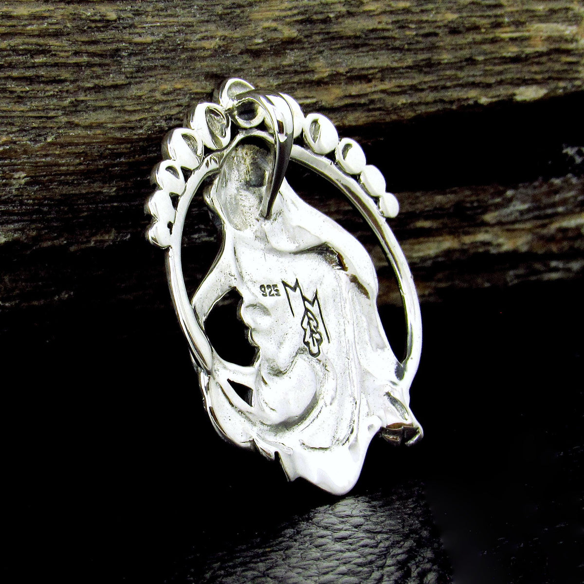 Solid 925 Sterling Silver Moon Phases Goddess Pendant, Lunar Cycle Astrology, Mickie Mueller Jewelry