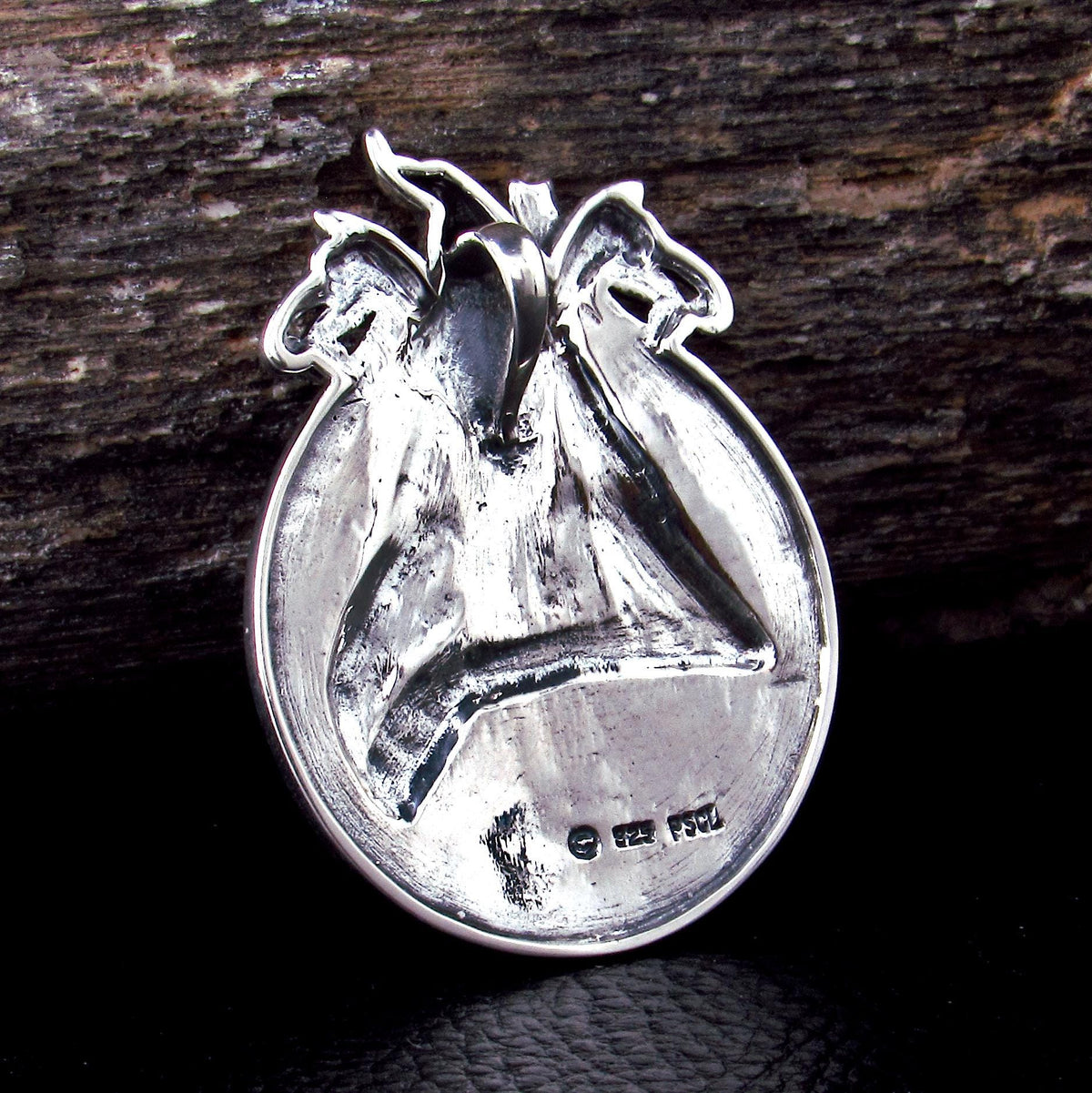 Solid 925 Sterling Silver Wizard Pendant, Arcane Sorcerer Talisman, Magical Mage Amulet