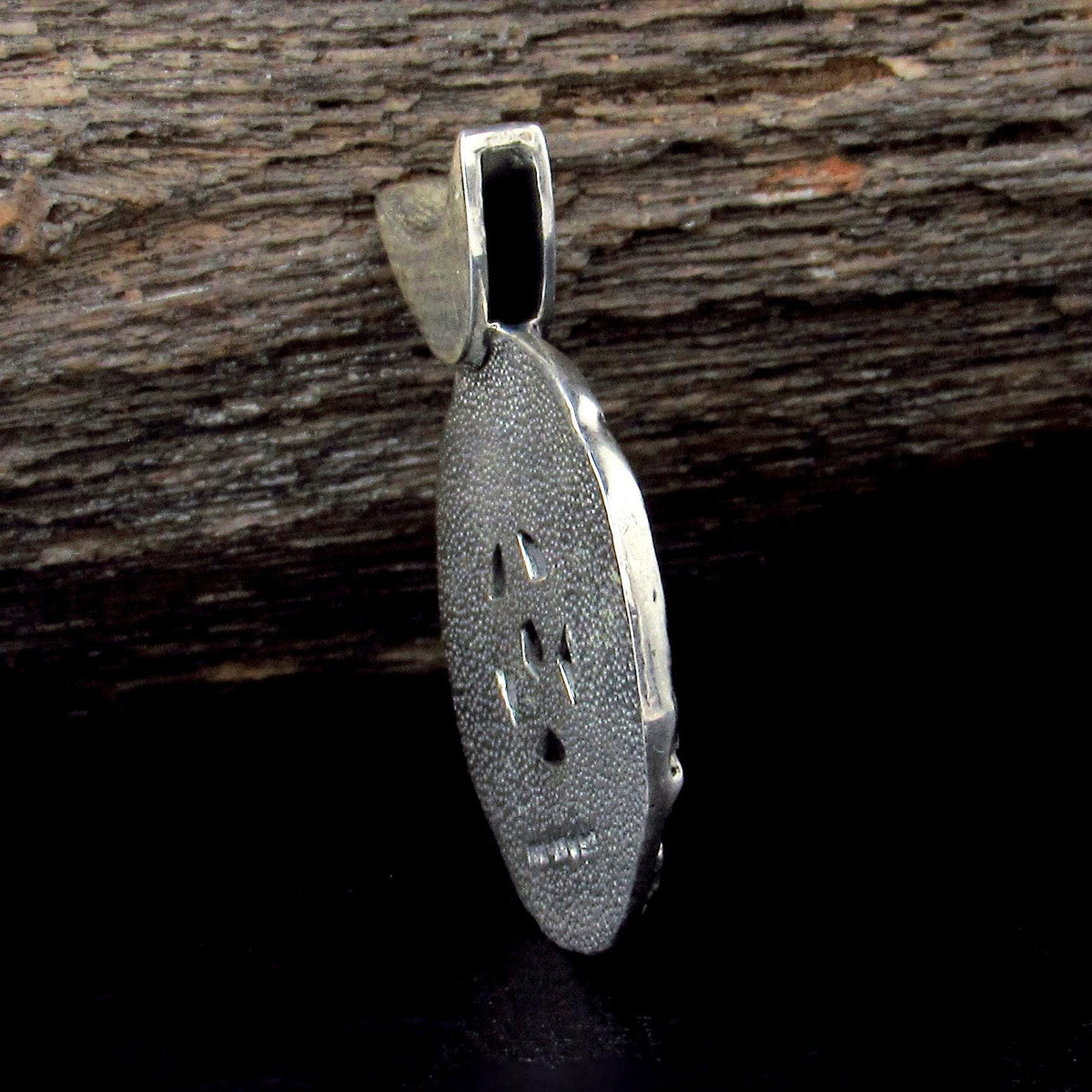 Solid 925 Sterling Silver Blessed Be the Star Crescent Moon Pentacle Pendant, Celtic Birds & Knotwork, Witch's Magic Amulet