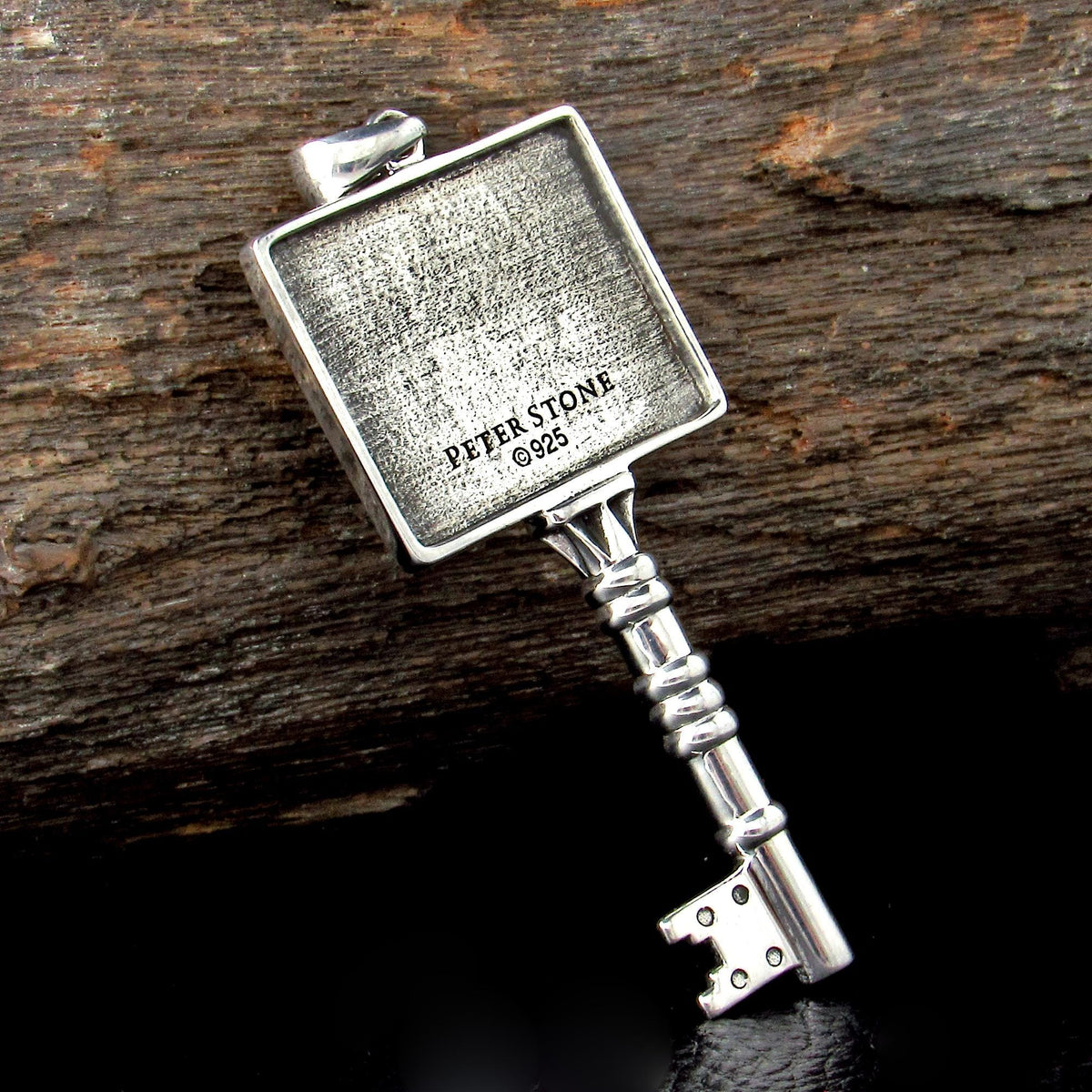 Solid 925 Sterling Silver King Solomon Key Pendant, Kabbalah Protection Talisman, Seal Amulet