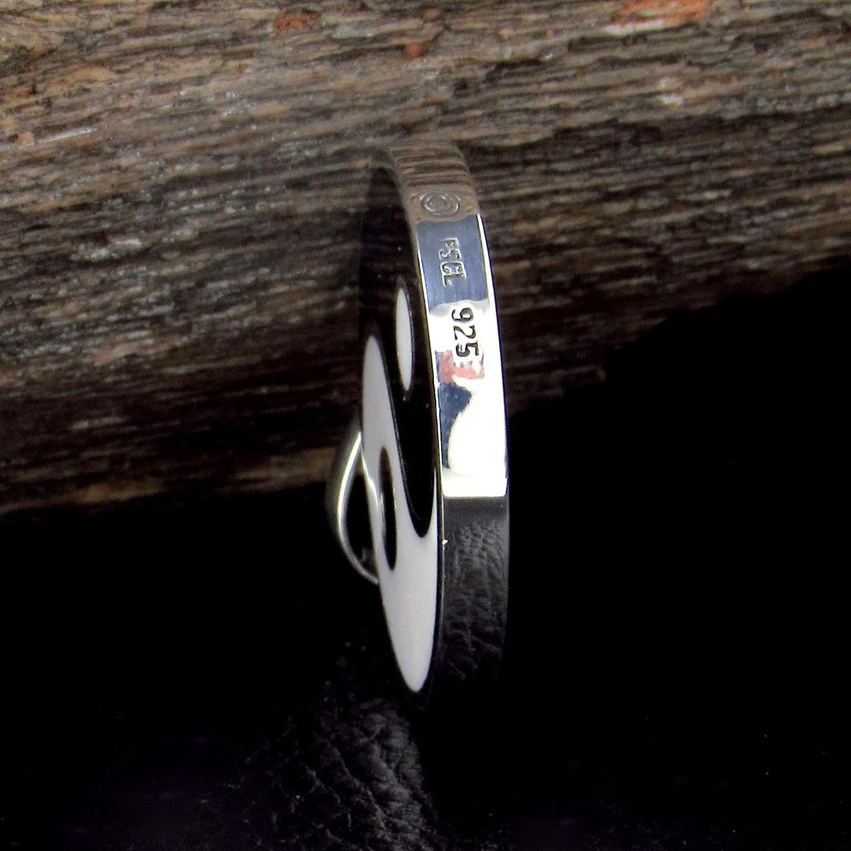 Solid 925 Sterling Silver Yin Yang Pentacle Pendant, Balance & Harmony Talisman, Wiccan Protection Amulet